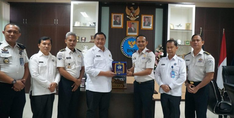Lapas Kelas I Medan Perkuat Sinergi P4GN melalui Kunjungan Kerja ke BNNP Sumatera Utara