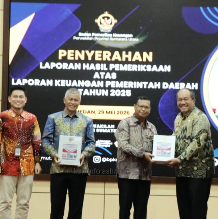 LHP LKPD 2025 Kembali Diterima Kabupaten Asahan