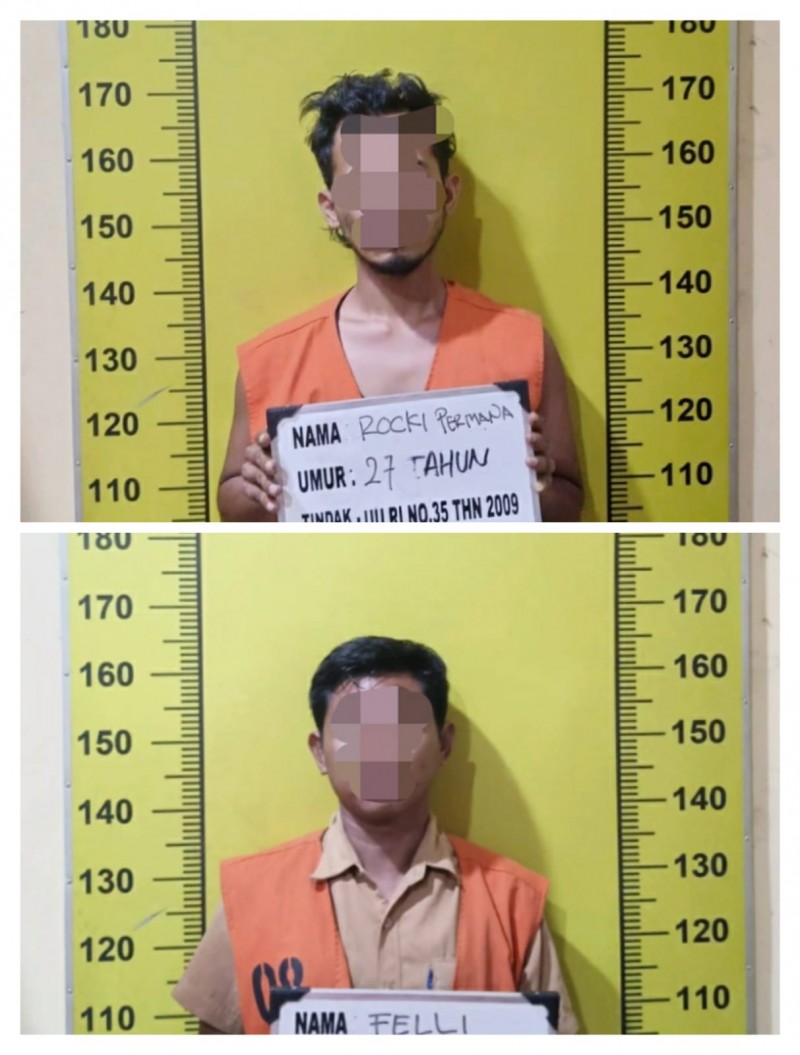 Kantongi Sabu, Dua Pemuda Disergap Polisi