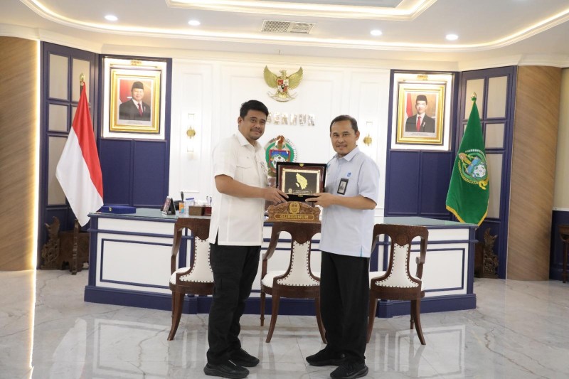 Jelang Idul Adha, PLN UID Sumut Laporkan Kesiapan Pasokan Listrik kepada Gubernur Sumatera Utara