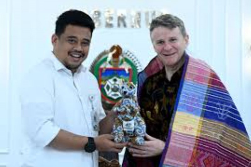 Terima Dubes Australia, Bobby Nasution Harapkan Kerja Sama dengan Sumut Semakin Luas