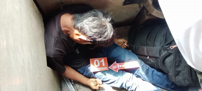 Sopir Dan Kenek Bus  Medan Jaya Panik,  Penumpang Tewas