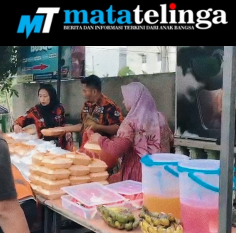 Pemuda Pancasila Medan Area Tebar Kebaikan, 200 Paket Makanan untuk Jemaah Masjid Amal Silaturrahmi