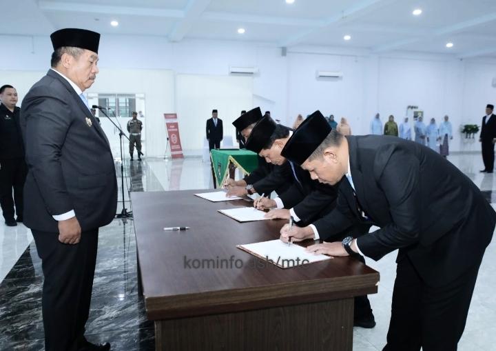 Bupati Asahan Mutasikan Beberapa Pejabat