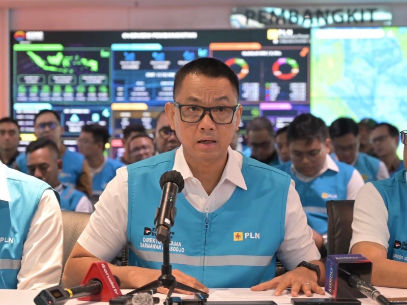 PLN Sampaikan Progres Pemulihan Kelistrikan di Sumatra Pulih bertahap