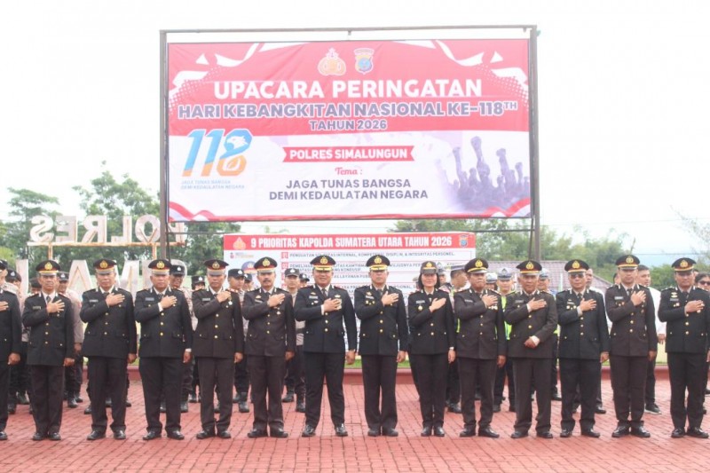 Waka Polres Simalungun Pimpin Upacara Harkitnas Ke-118, Tegaskan Perlindungan Tunas Bangsa di Era Digital demi Kedaulatan Negara
