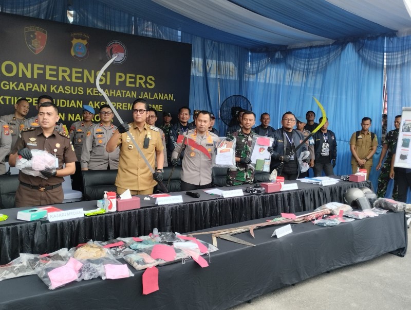 178 Penjahat Ditangkap  21 Terkapar Ditembak