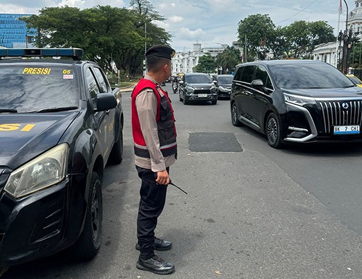 Long Weekend, Satlantas Polrestabes Medan Fokus Amankan Jalur Wisata