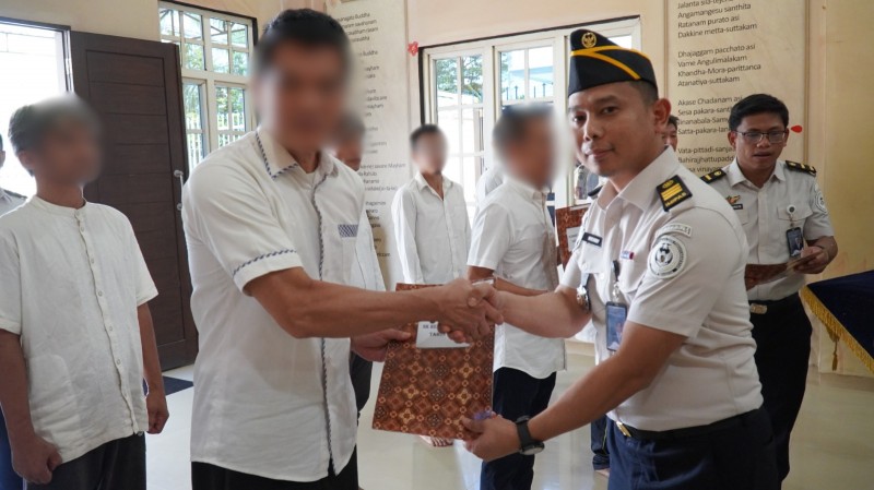 Rutan Kelas I Medan Beri Remisi Waisak 2026 untuk 29 Warga Binaan, Jadi Momentum Perubahan Diri
