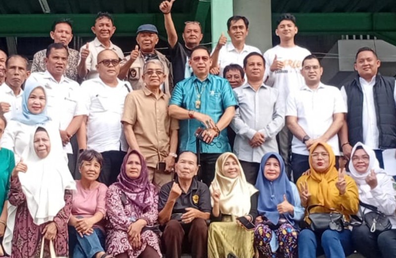 Sepi Pembeli, Pedagang Aksara Baru Sampaikan Keluhannya ke Ketua DPRD Medan
