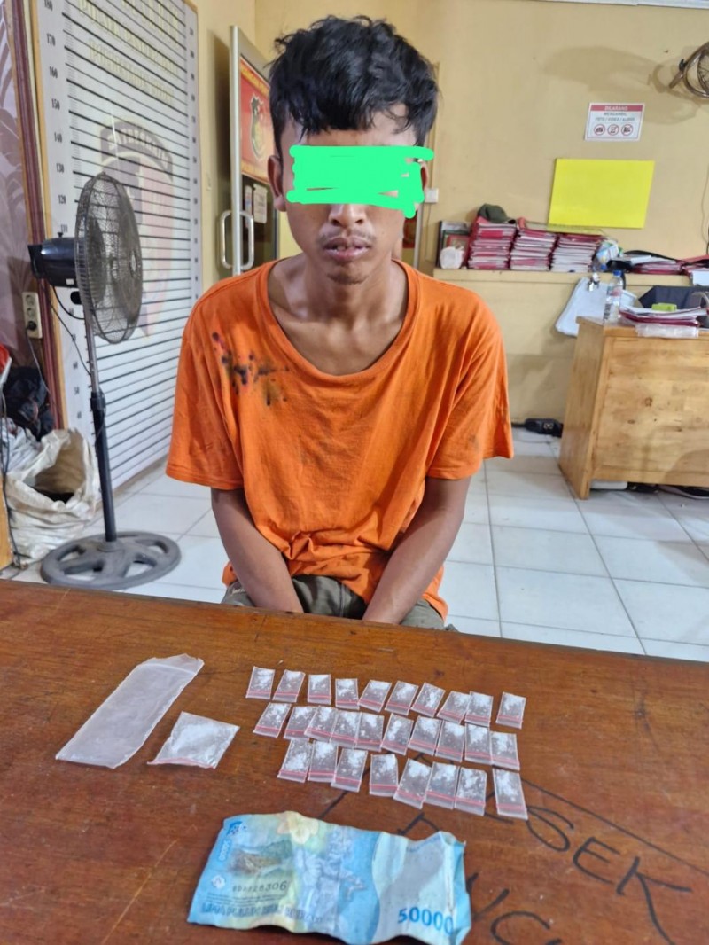 Polsek Pancur Batu Ringkus Pengedar Sabu