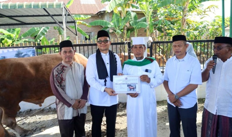 Presiden Prabowo Sumbang Sapi Limousin untuk Warga Tanjungbalai