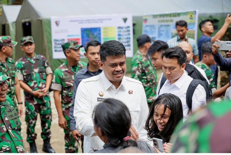 Dukung Karya Bakti Skala Besar TNI AD, Bobby Nasution Harapkan Percepatan Infrastruktur di Kepulauan Nias