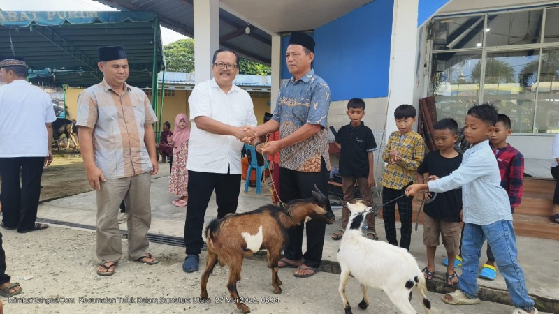 PSI Nias Selatan Hadir di Tengah Warga, Salurkan Kurban pada Idul Adha 1447 H