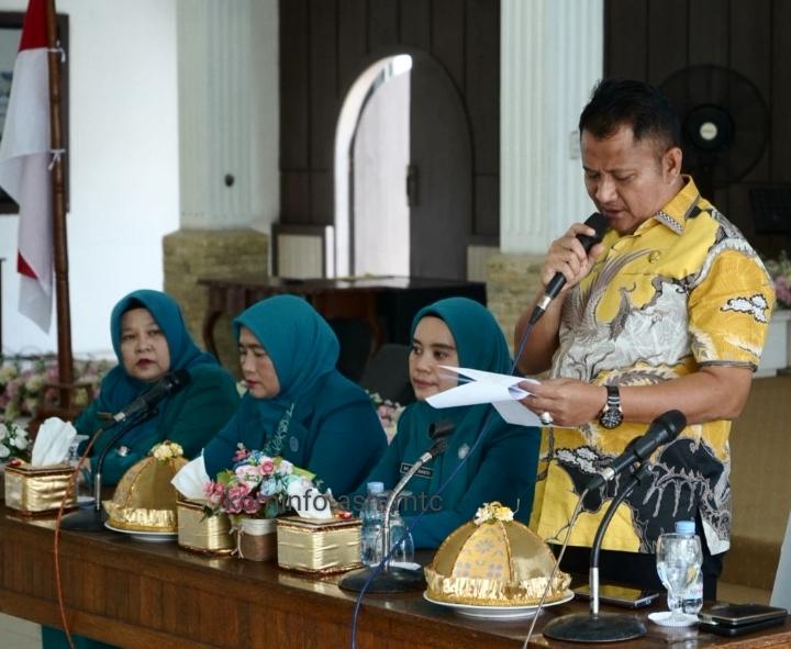 Rakornis TP PKK Kabupaten Asahan Tahun 2026 Dibuka Wabup