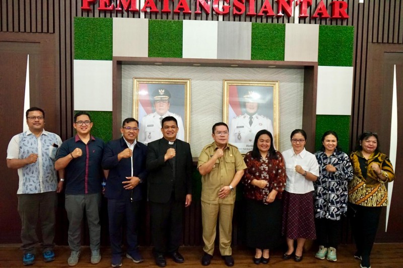 Wesly Dukung SE 2026 Melalui Program DTSEN Bersama BPS, PT PLN UP3 dan Dinsos Siantar