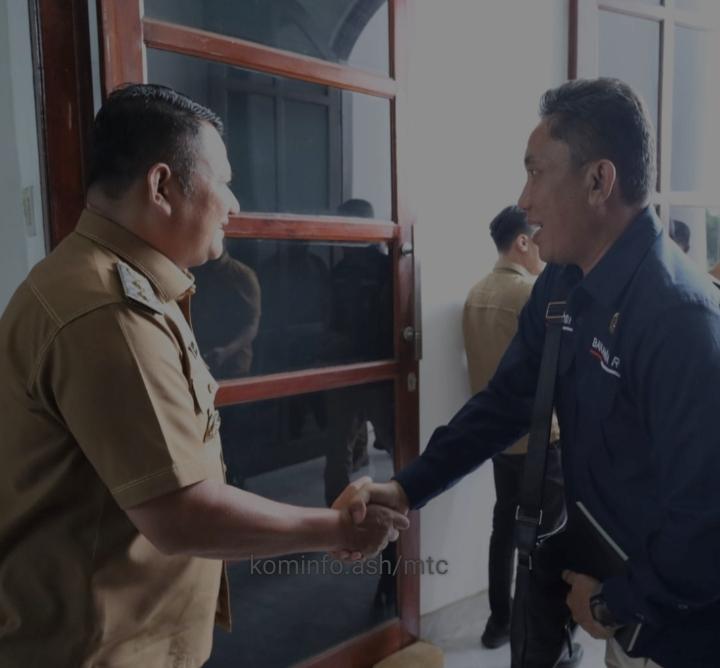 Wabup Asahan Terima Kunjungan Bamkala RI