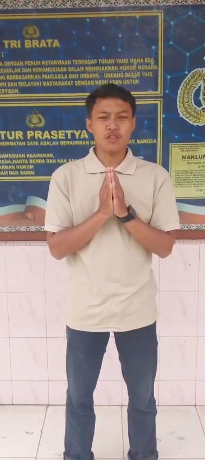 Jepri Ucapkan Terima Kasih ke Polsek Gunung Malela dan Pilih Damai dengan Pelaku Secara Kekeluargaan