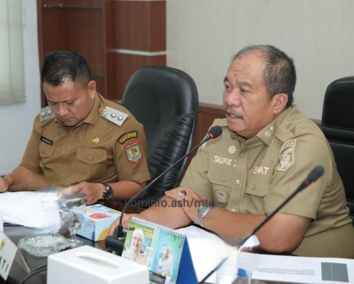 Bupati Asahan Apresiasi Ketua Tim FS Gerai UMKM Asahan
