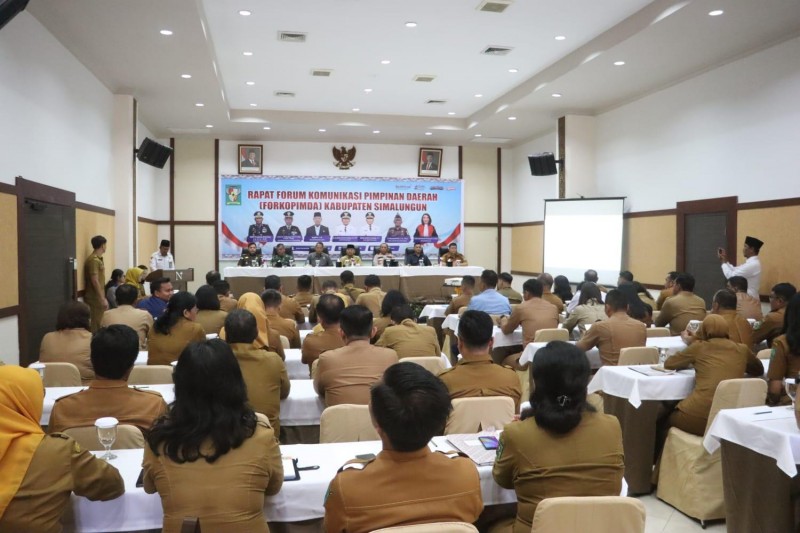 Kapolres Simalungun Hadiri Rakor Forkopimda, Perkuat Sinergi Lintas Sektoral demi Keamanan dan Kesejahteraan Masyarakat