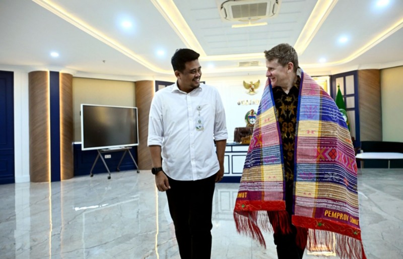 Gubernur Bobby Nasution Promosikan Sumut ke Dubes Australia sebagai Gerbang Investasi Indonesia Barat