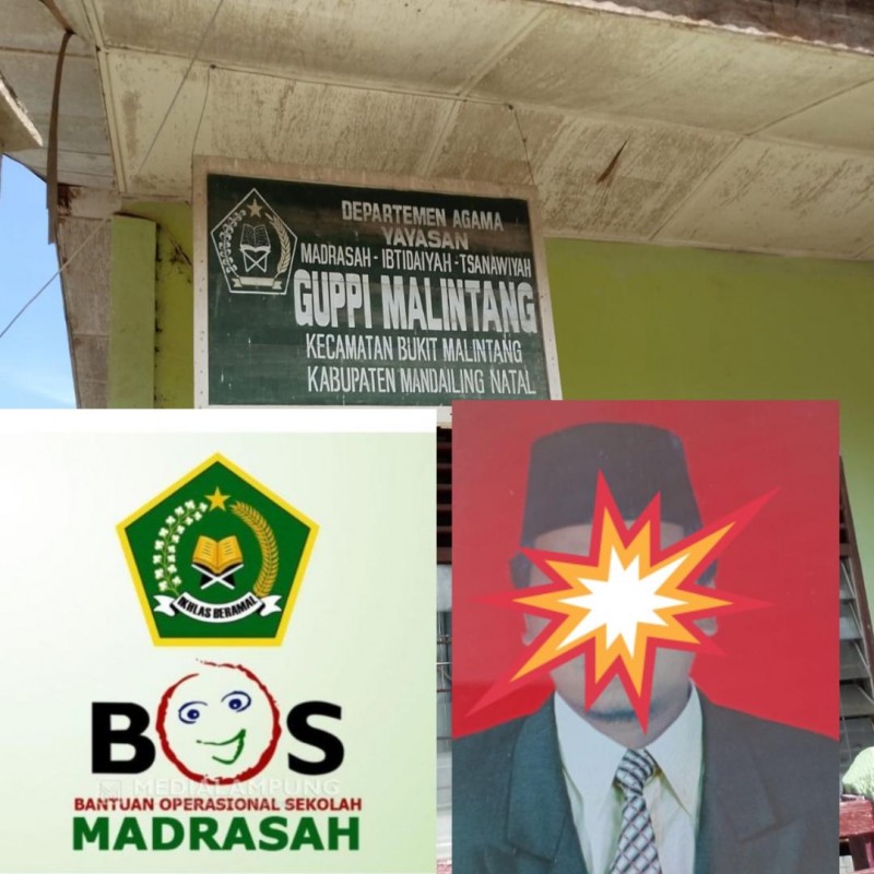 Kisruh MTs GUPPI Malintang Memanas, Warga akan Laporkan Dana BOS ke APH