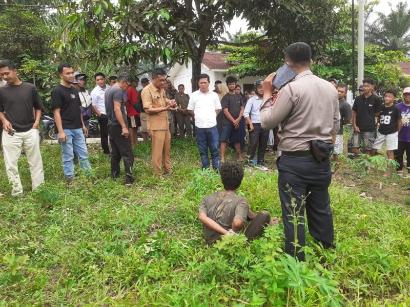 Kapolsek Gunung Malela Pimpin Langsung Penanganan Odgj Penggali Kuburan, Koordinasi Lintas Instansi Tuntas Dalam Sehari