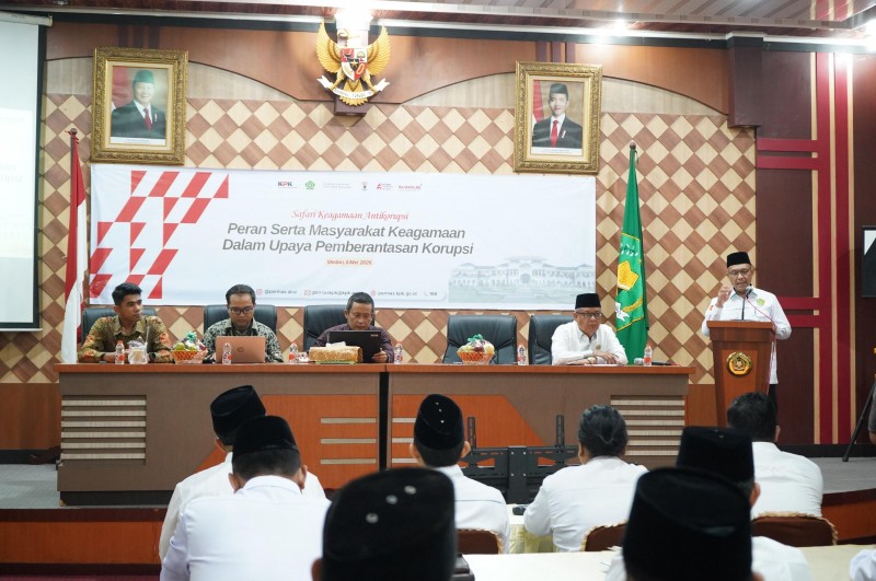 KPK dan Kanwil Kemenag Sumut Perkuat Pendidikan Antikorupsi melalui Safari Keagamaan