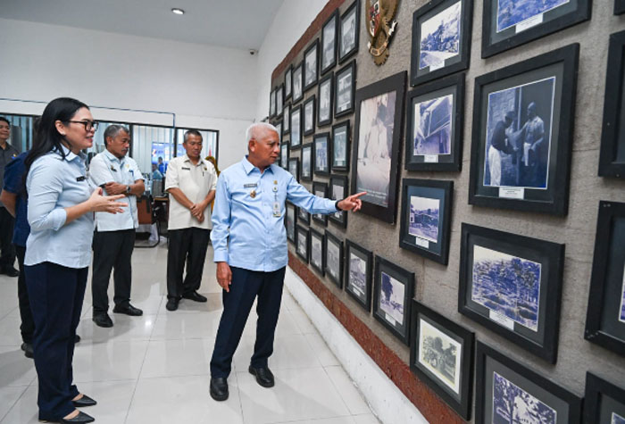 Tinjau Dinas Perpustakaan dan Arsip, Wagub Sumut Surya Minta Tingkatkan Inovasi dan  Literasi