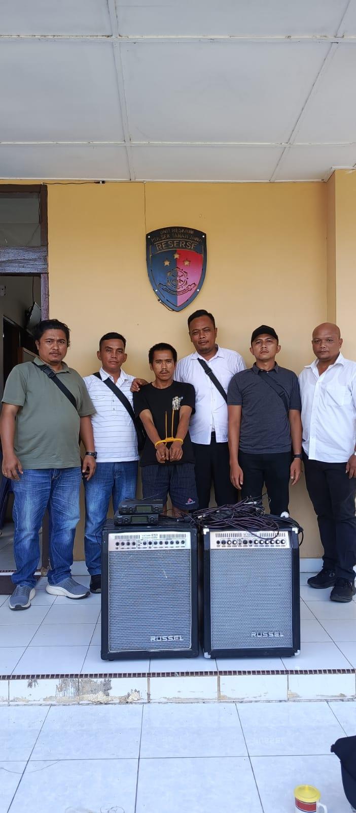 Polsek Tanah Jawa Ungkap Pencurian Gereja