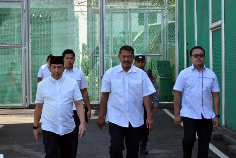 Dirjen Pemasyarakatan Monitoring Pelaksanaan Rangkaian Kegiatan Idul Adha di Lapas Kelas IIA Salemba
