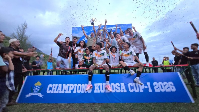 Final Kubosa Cup I 2026 Berlangsung Meriah, Nike FC Keluar Sebagai Juara