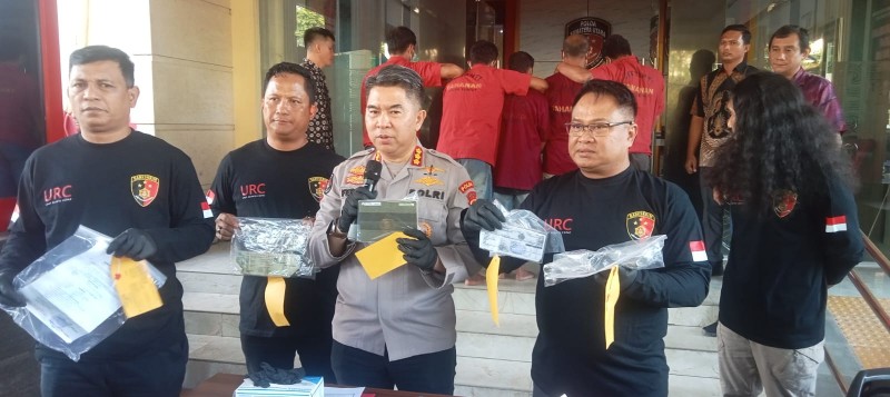 URC MIT Jatanras Polda Sumut Tangkap 5 Sindikat Curanmor Antar Kabupaten/Kota,  3 Ditembak