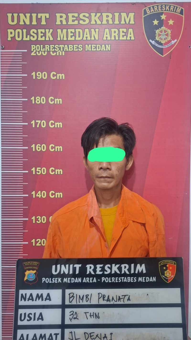 2 Bulan Buron  Polsek Medan Area Tangkap Maling AC