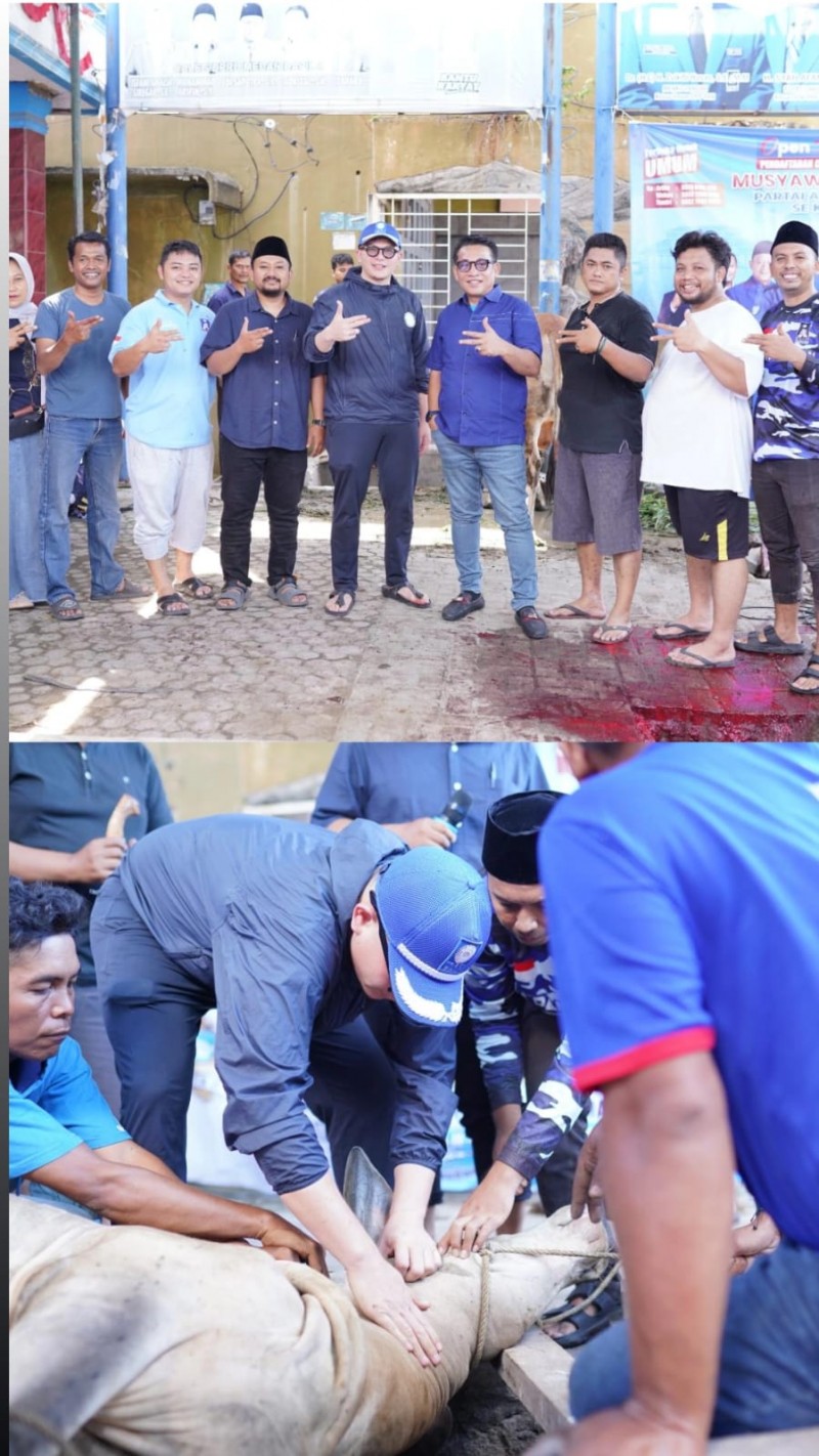 Kolaborasi Perdana PAN dan BM PAN Kota Medan Tebar 1.000 Paket Qurban untuk Masyarakat