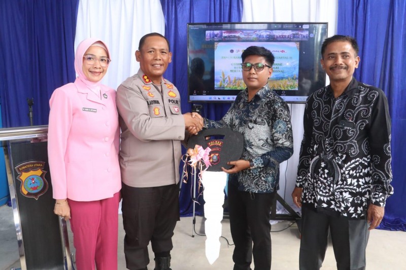 Kapolres Simalungun Resmikan SPPG Kemala Bhayangkari 3 Dame Raya