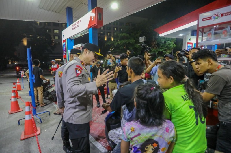 Polda Sumut Tinjau SPBU Sekitar Medan, Pastikan Stok BBM Aman Saat Blackout