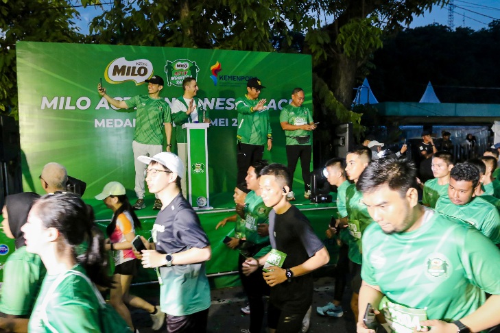 Rico Waas Lepas Ribuan Pelari, Medan Siap Jadi Tuan Rumah Event Lari Skala Besar*