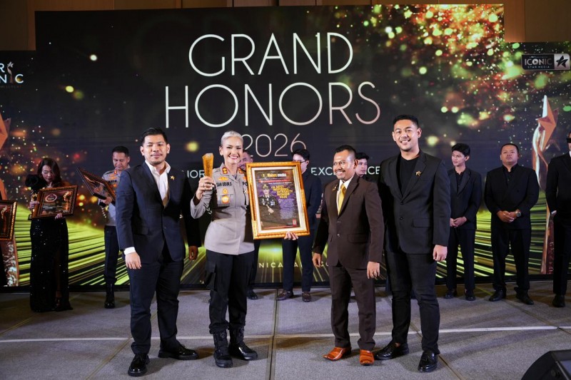 Kapolres Pematang Siantar Raih Penghargaan The Best Inspiring and  Integrity Women 2026