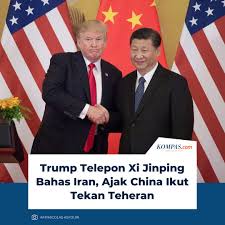 Harga Energi Melonjak Tajam danTekanan Perekonomian dunia, Trump Temui Presiden China