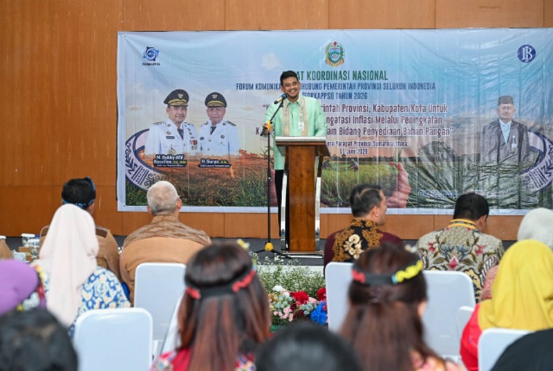 Bobby Nasution Ajak FORKAPPSI Perkuat Kerja Sama Antarprovinsi, Jaga Ketersediaan Pangan dan Kendalikan Inflasi