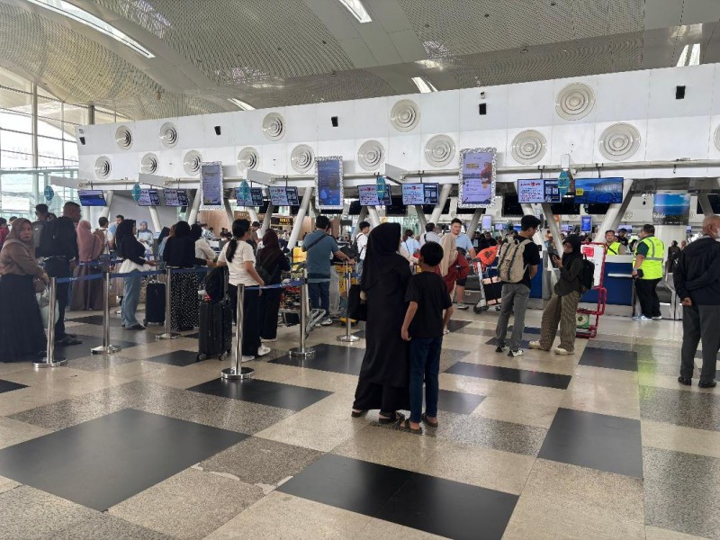 Libur Sekolah 2026 Picu Lonjakan Penumpang, Bandara Kualanamu Dipadati 376 Ribu Orang
