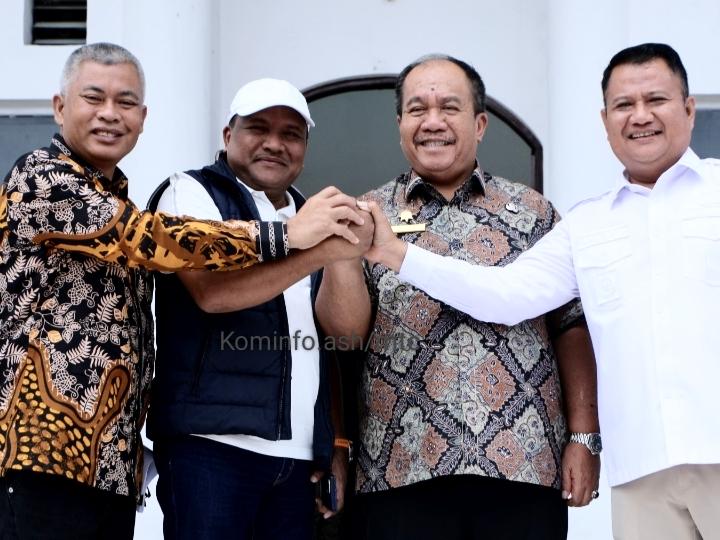 Asahan Sedang "Banyak Uang", Bupati Berikan Dan Serahkan Bantuan Keuangan 30 M Untuk Bireun
