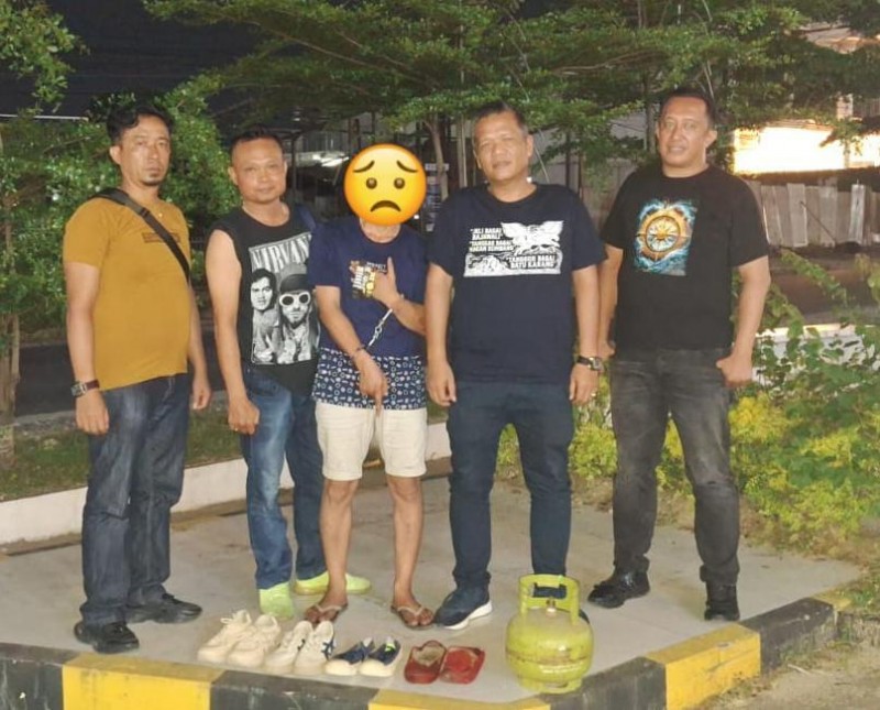 Polsek Gunung Malela Ringkus Maling Rumah Dinas Guru SD