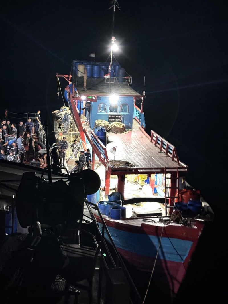 Pesta Sabundi Kapal Ikan Disergap Kodaeral I Belawan