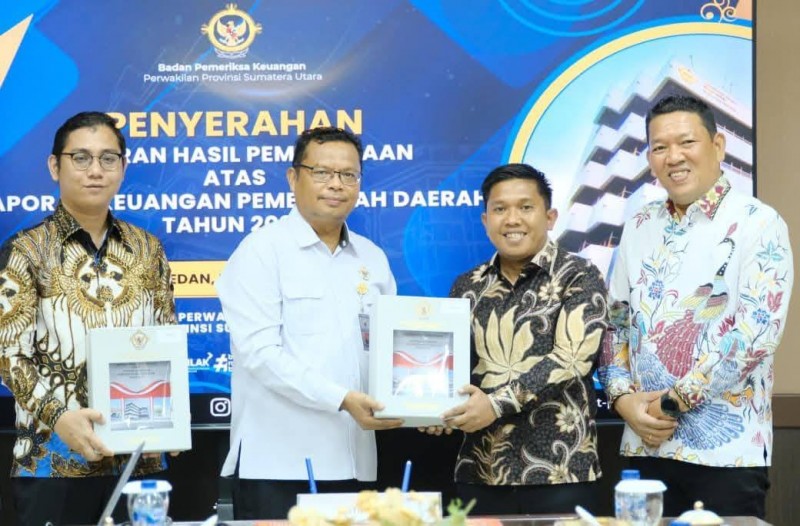 Pemkot Sibolga Kembali Raih Opini WTP dari BPK RI
