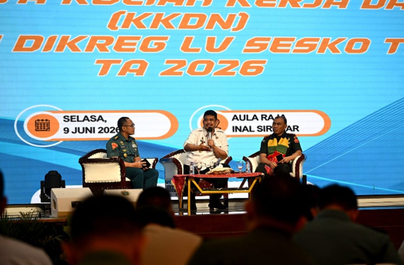 Di Hadapan Pasis Sesko TNI, Gubernur Bobby Tekankan Pentingnya Mitigasi Ancaman Megathrust