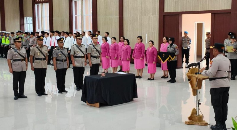 Kapolres Simalungun Pimpin Acara Pisah Sambut: "Jabatan Baru Adalah Awal Pengabdian Yang Lebih Besar"