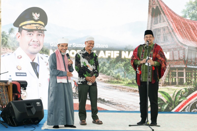 81 Tahun Menanti, Bobby Nasution Tegaskan Komitmen Tuntaskan Pembangunan Jalan Sipiongot