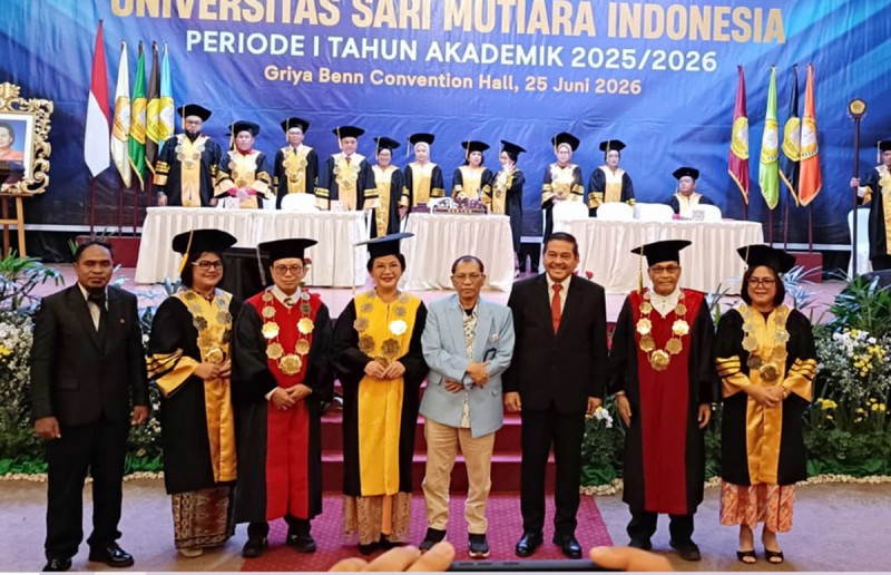 Wisuda Periode I TA 2025/2026 USM Indonesia, Rektor : Segera Beradaptasi Dengan Perubahan dan Hadirkan Solusi di Berbagai Tantangan